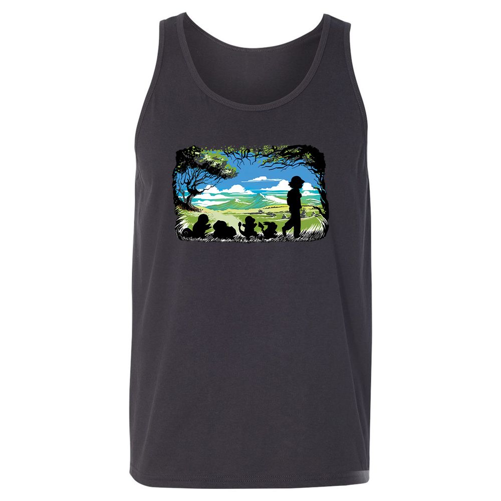 Unisex Jersey Tank - UAMY6EEK - Dark Grey - 7