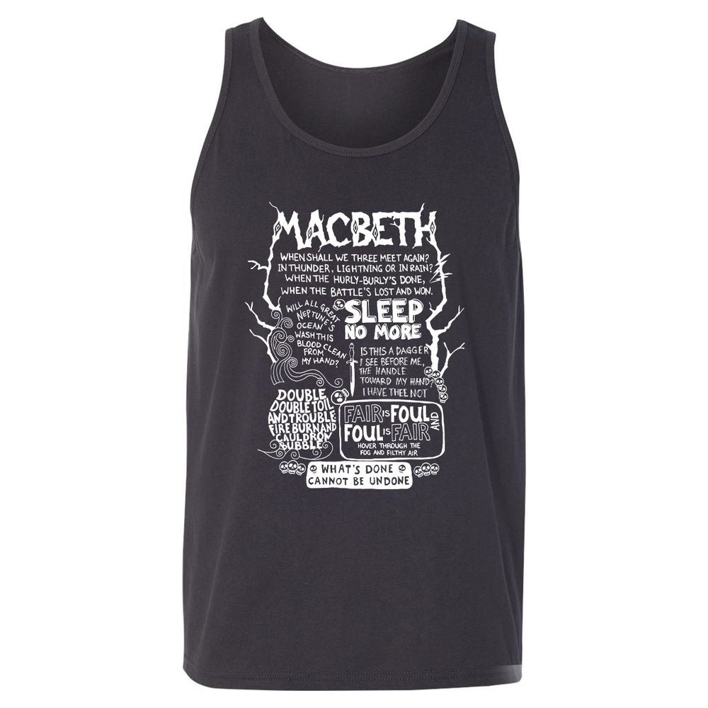 Unisex Jersey Tank - RADNU5DH - Dark Grey - 7