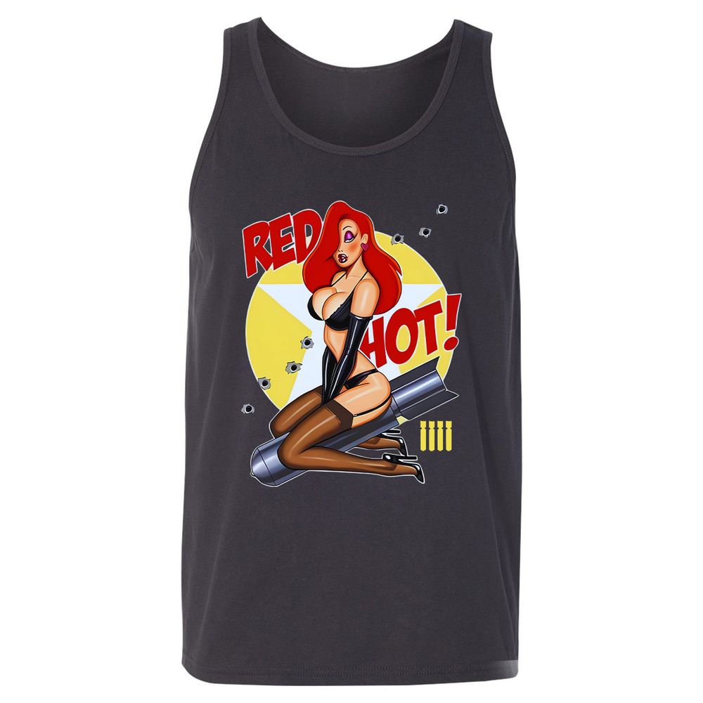 Unisex Jersey Tank - F24L4DV2 - Dark Grey - 7