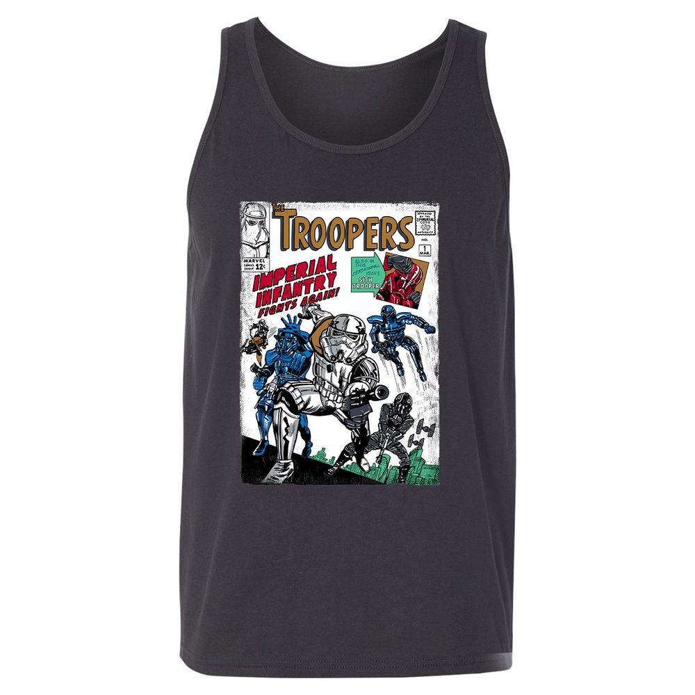 Unisex Jersey Tank - JWA7DQ2R - Dark Grey - 7