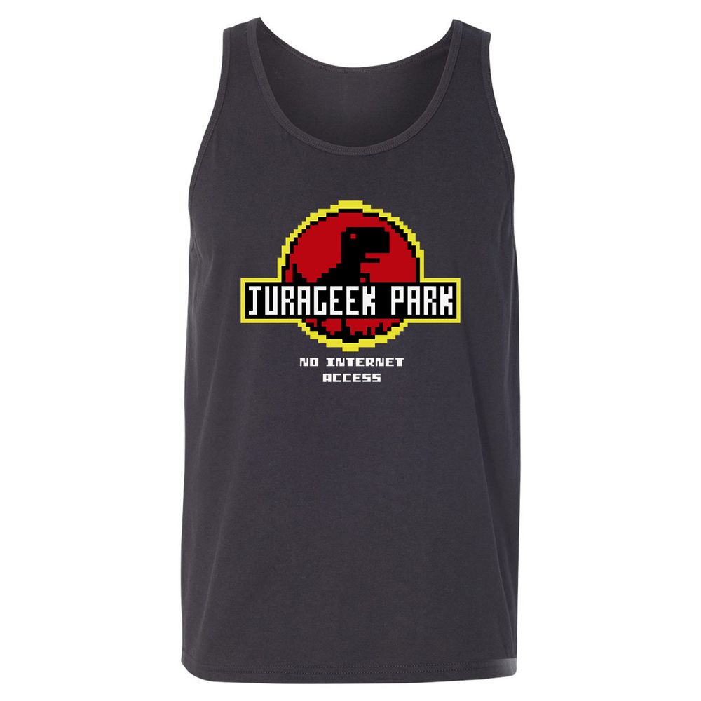 Unisex Jersey Tank - RUBPFWER - Dark Grey - 7
