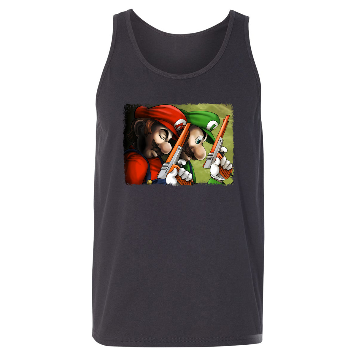 Unisex Jersey Tank - E7HC66V7 - Dark Grey - 7