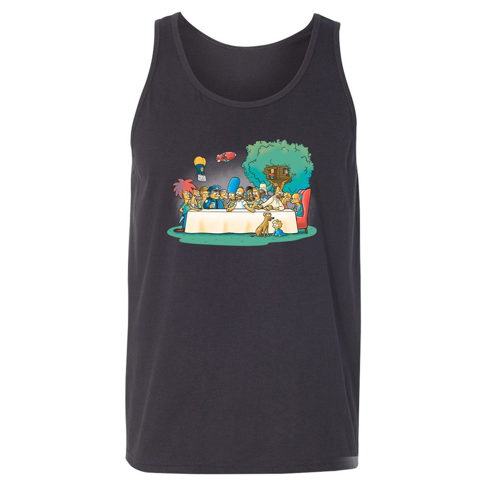 Unisex Jersey Tank - 8GVNZFN1 - Dark Grey - 7