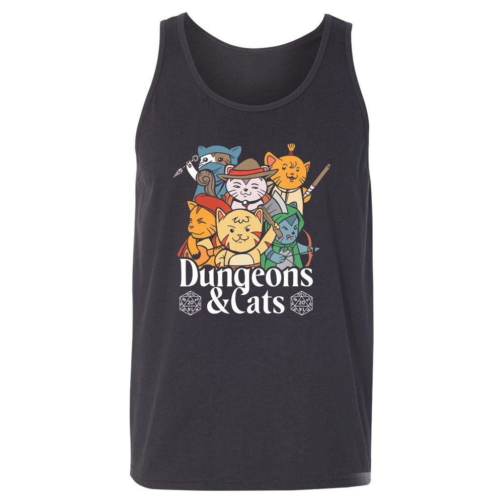 Unisex Jersey Tank - LGR872RT - Dark Grey - 7