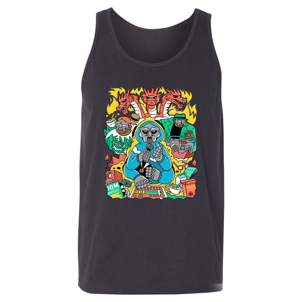 Unisex Jersey Tank - 54YZ39PN - Dark Grey - 7