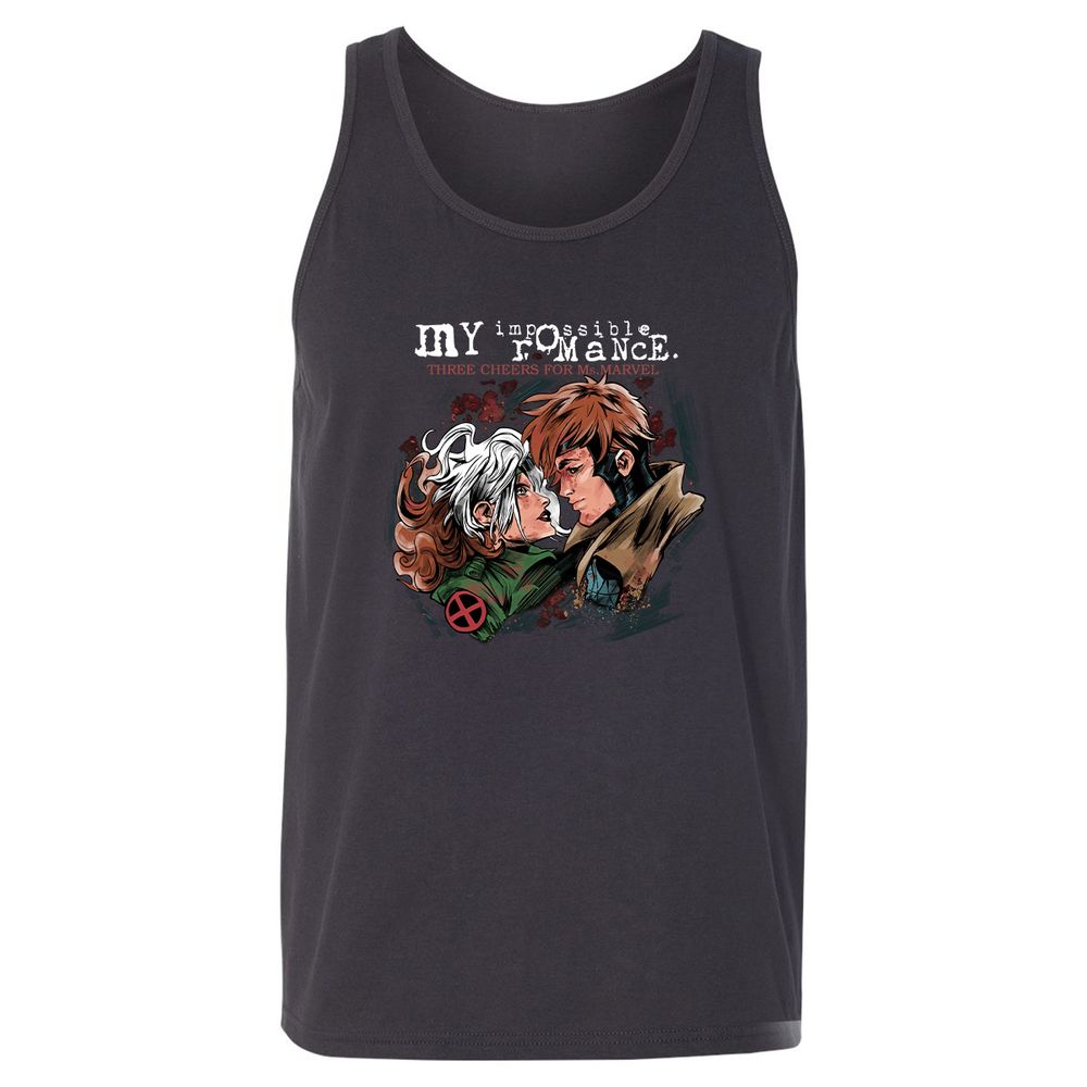 Unisex Jersey Tank - LP4DKKJ8 - Dark Grey - 7