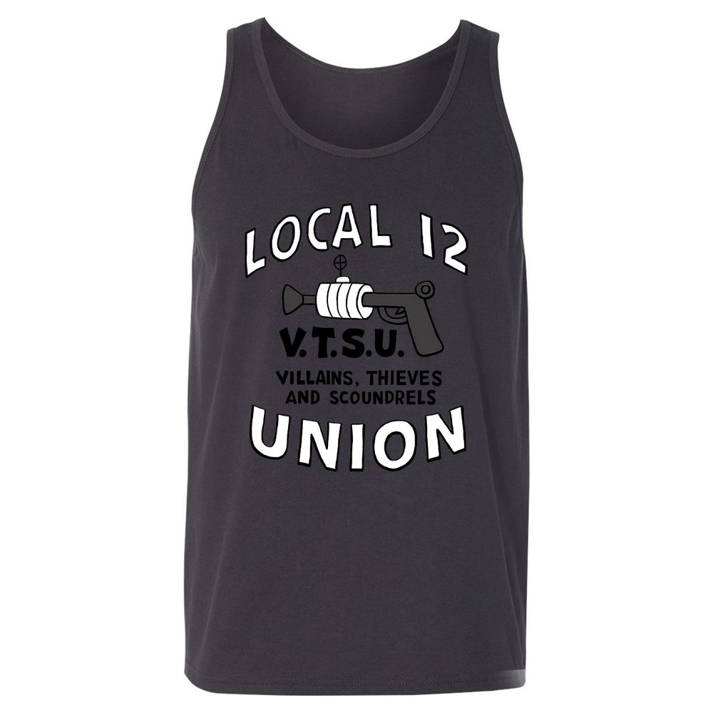 Unisex Jersey Tank - FETANWTV - Dark Grey - 7