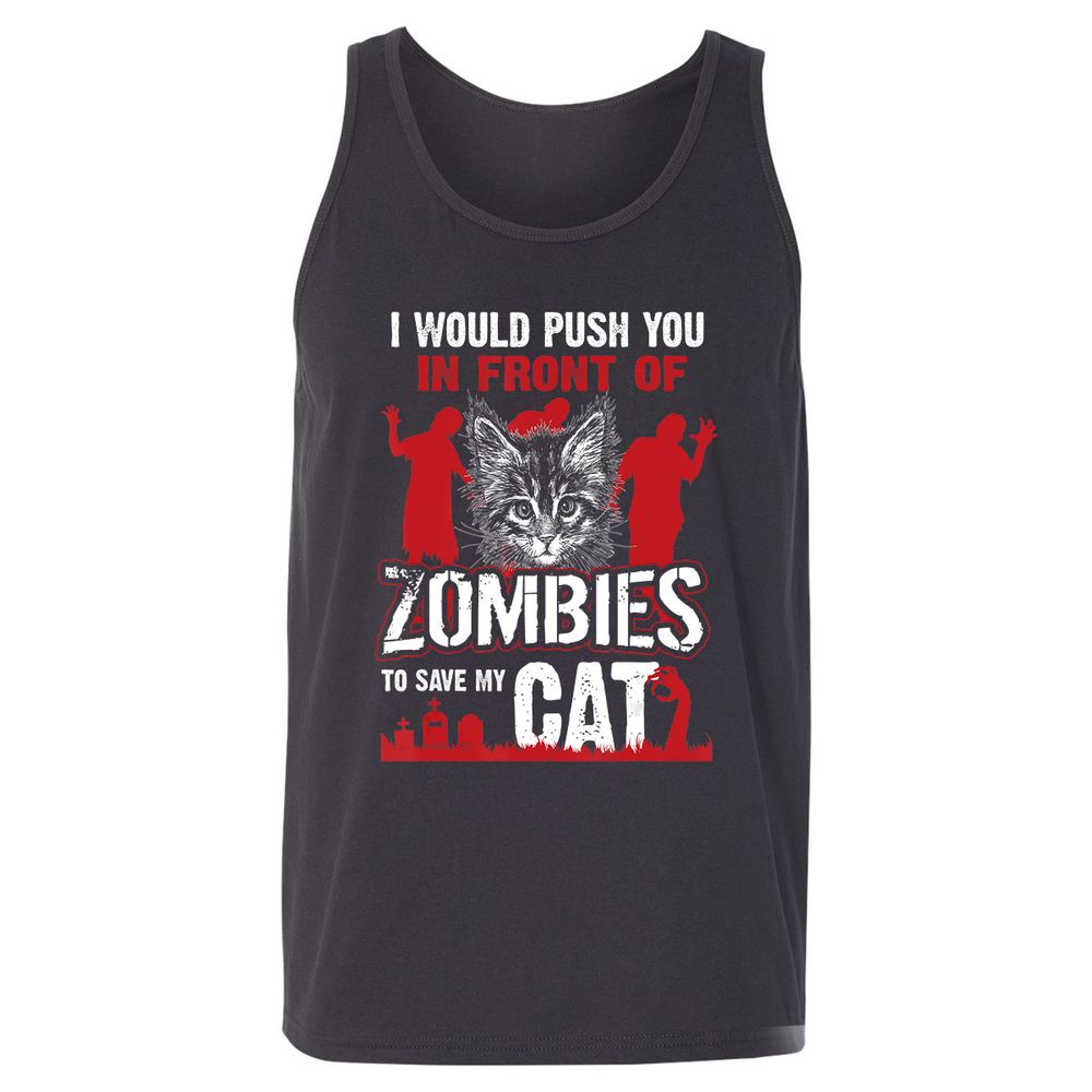 Unisex Jersey Tank - NMT9W4B4 - Dark Grey - 7