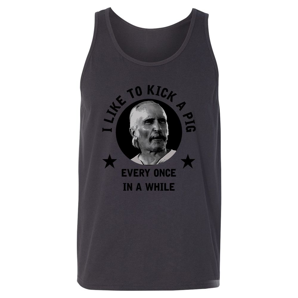 I like to kick a pig - Dark Grey - 7