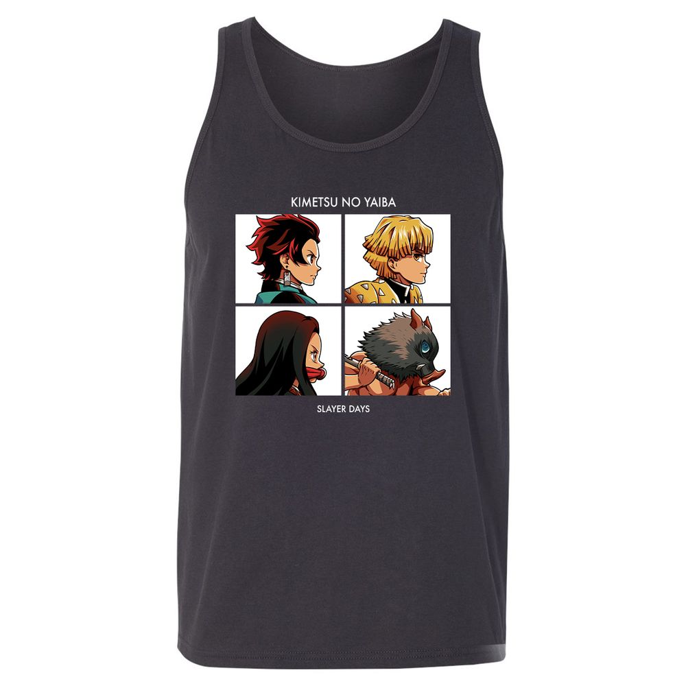 Unisex Jersey Tank - LYYJPY1N - Dark Grey - 7