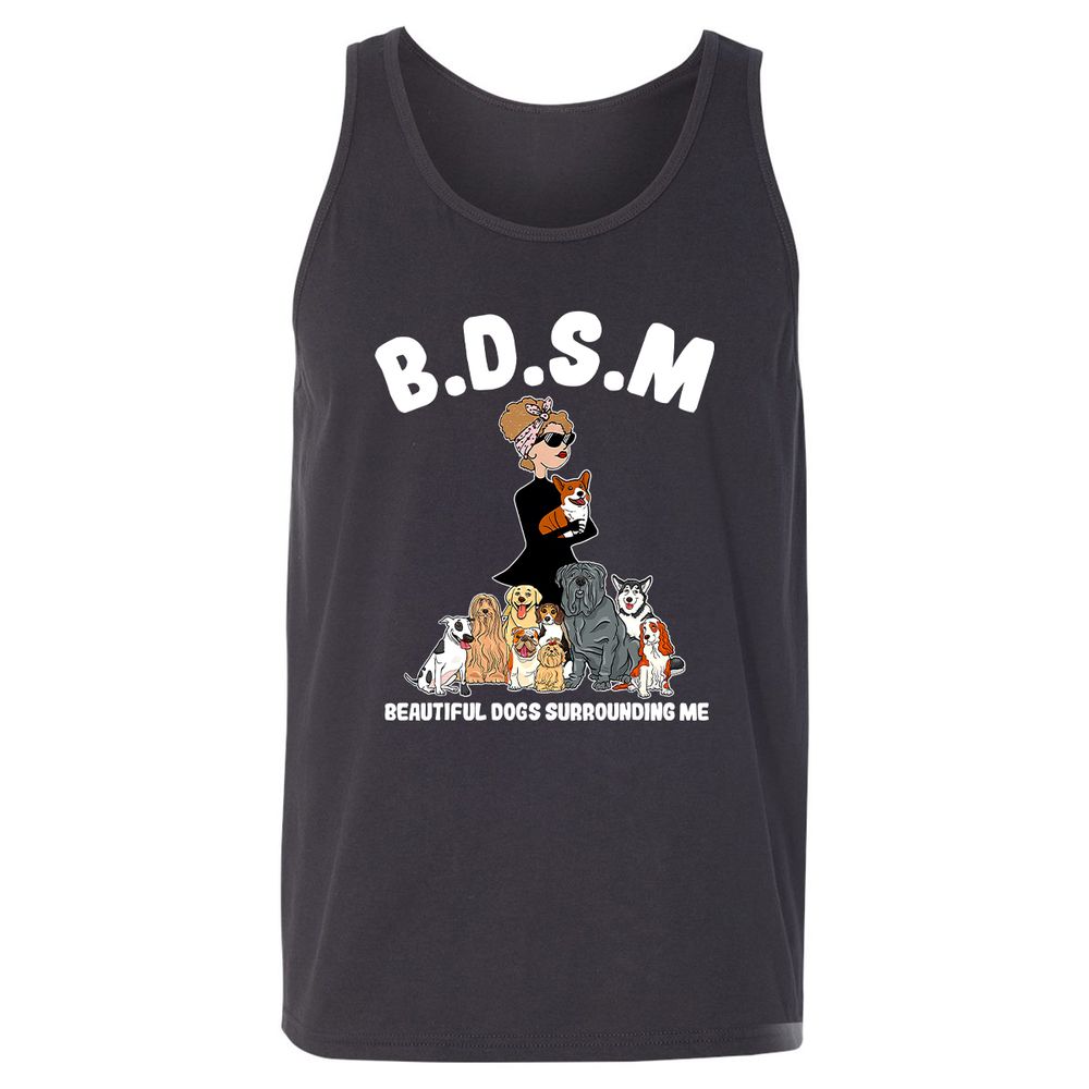 Unisex Jersey Tank - MHPVNNY7 - Dark Grey - 7