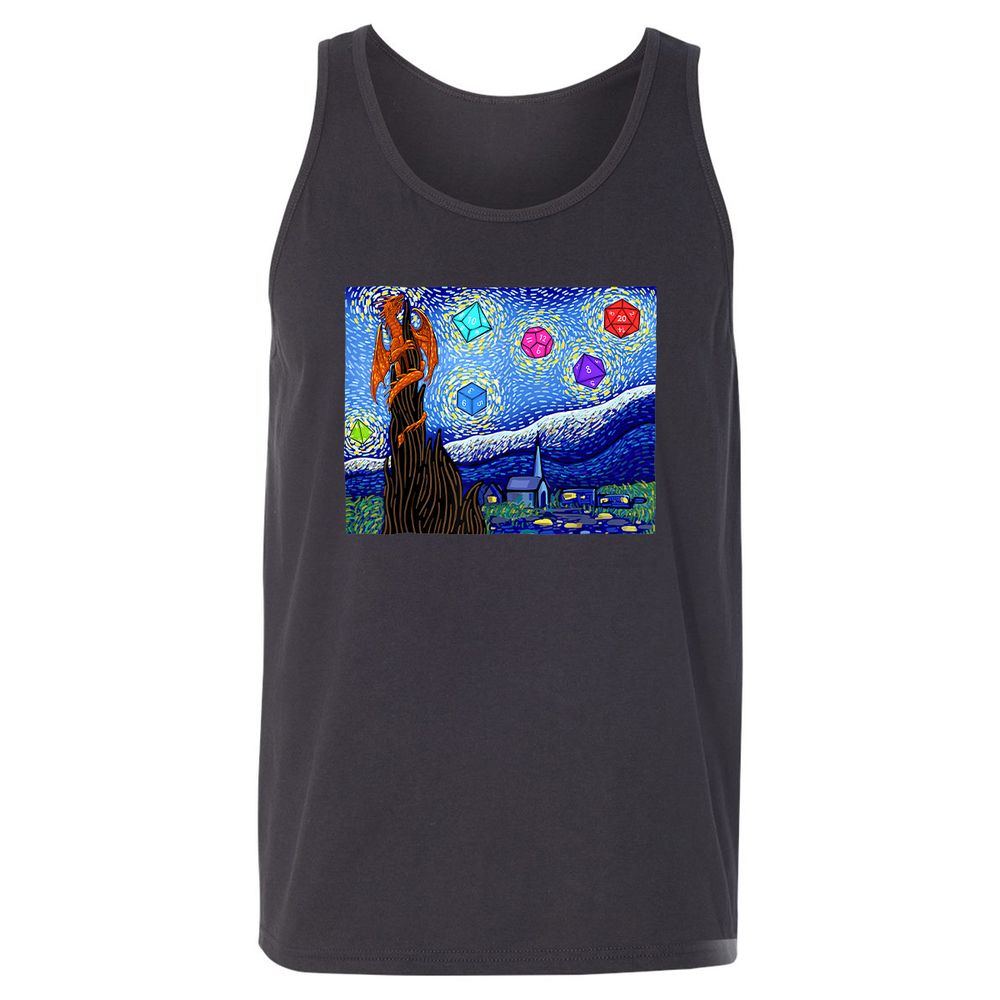 Unisex Jersey Tank - 1FP5QGWB - Dark Grey - 7