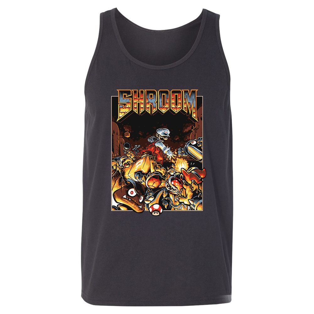Unisex Jersey Tank - Y52ZU5TG - Dark Grey - 7