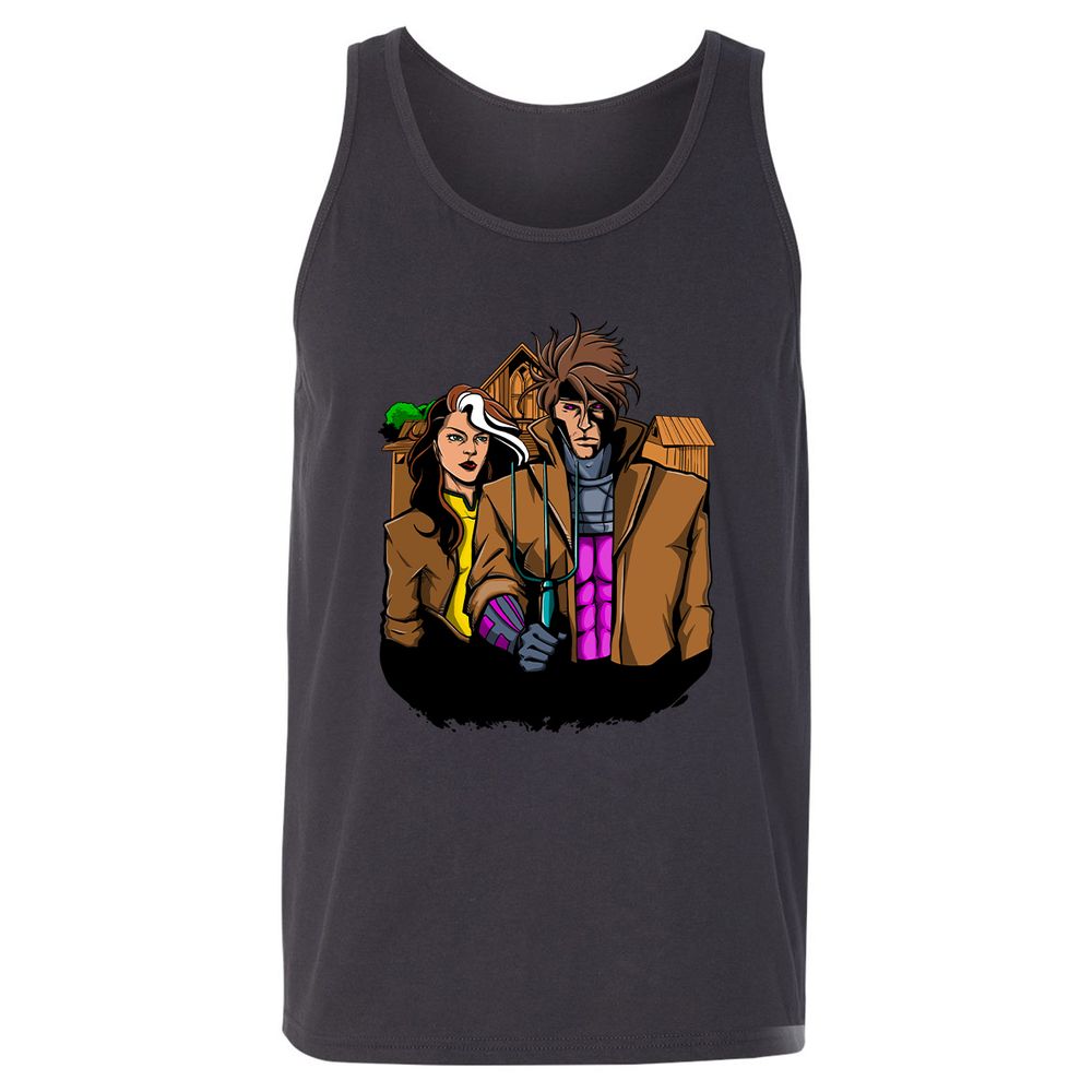 Unisex Jersey Tank - WTAWVRCB - Dark Grey - 7