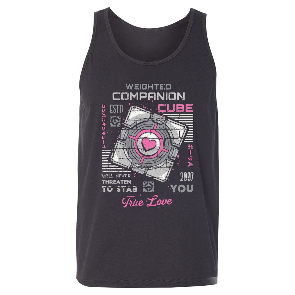 Unisex Jersey Tank - TZ7V2BAJ - Dark Grey - 7