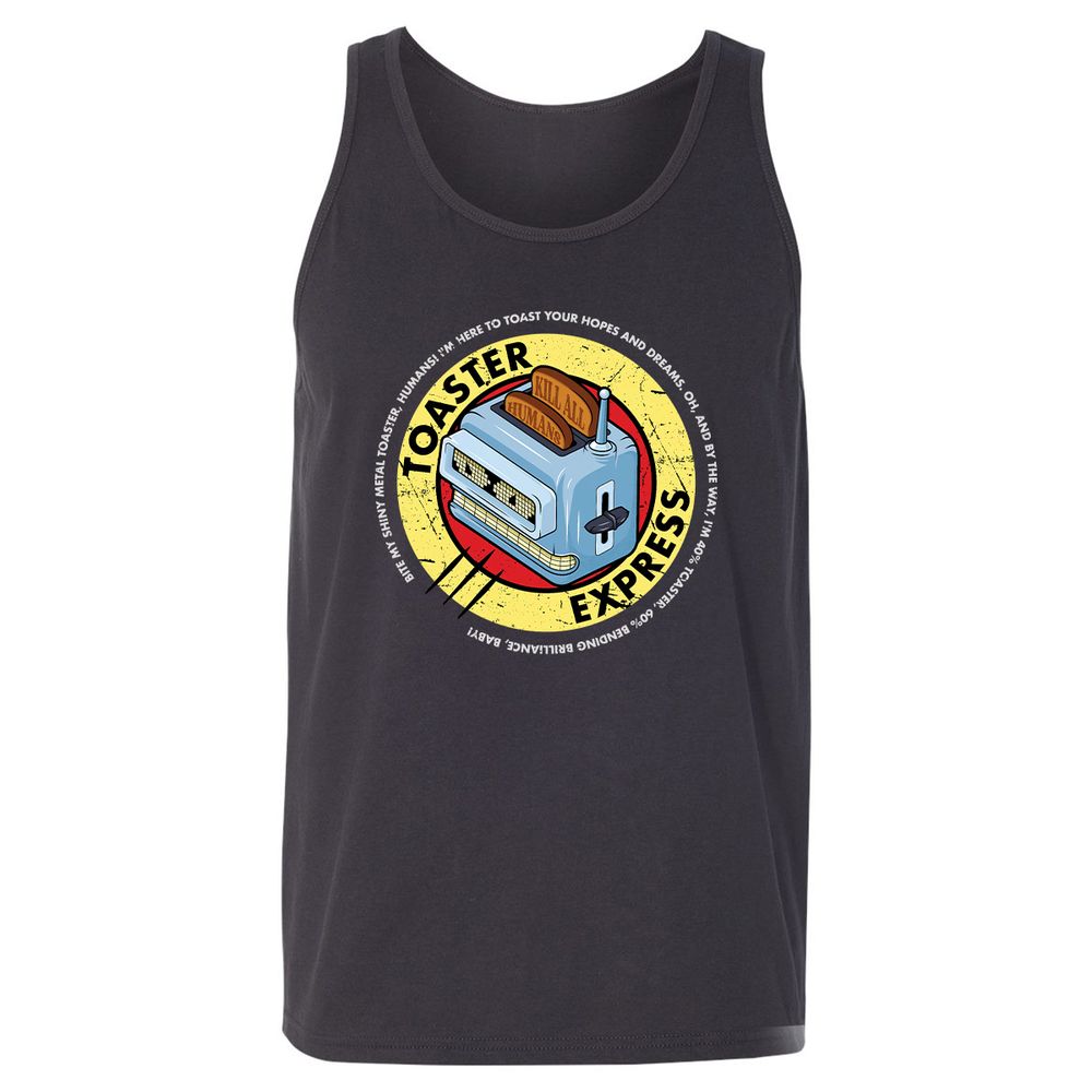 Unisex Jersey Tank - 1KLQ4K51 - Dark Grey - 7