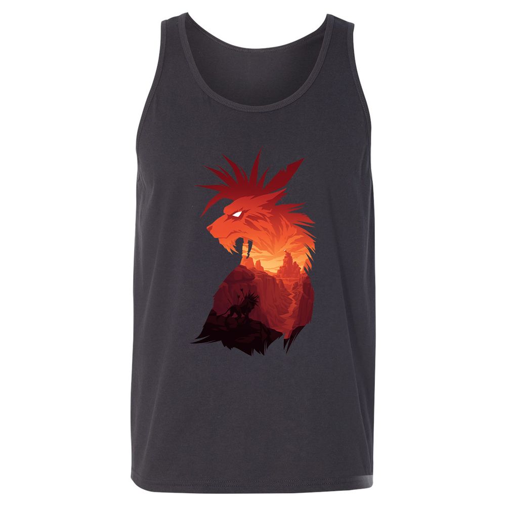 Unisex Jersey Tank - DRPL2MG5 - Dark Grey - 7