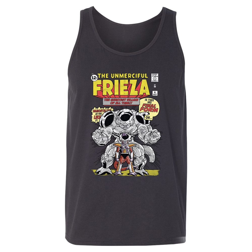 Unisex Jersey Tank - X3QMS76L - Dark Grey - 7