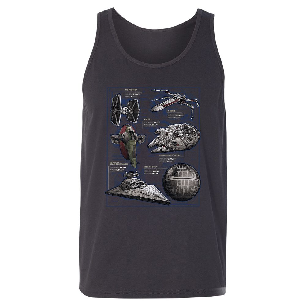 Unisex Jersey Tank - 18MW4JUB - Dark Grey - 7