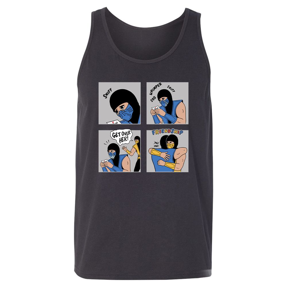 Unisex Jersey Tank - 42C3X72D - Dark Grey - 7