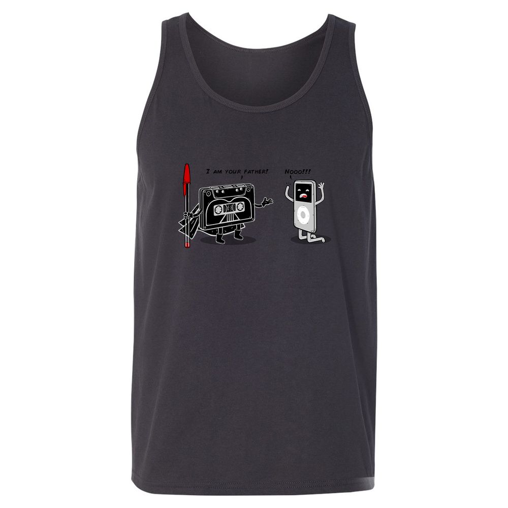Unisex Jersey Tank - RNQFTLUK - Dark Grey - 7