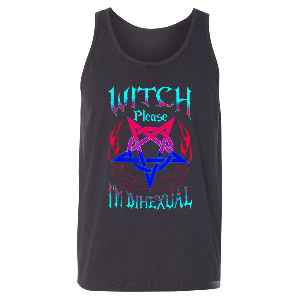 Unisex Jersey Tank - 8FJC83N4 - Dark Grey - 7