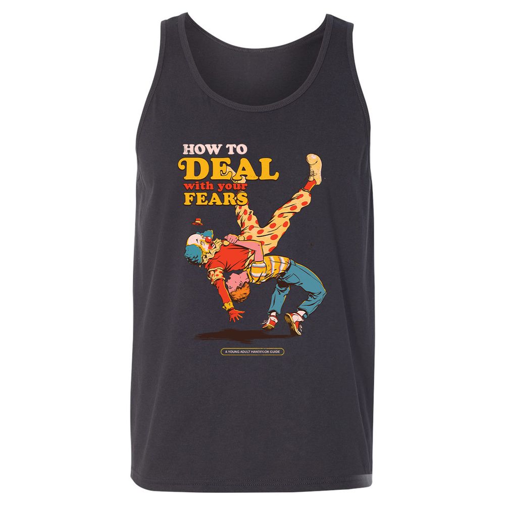 Unisex Jersey Tank - XBD75GV7 - Dark Grey - 7