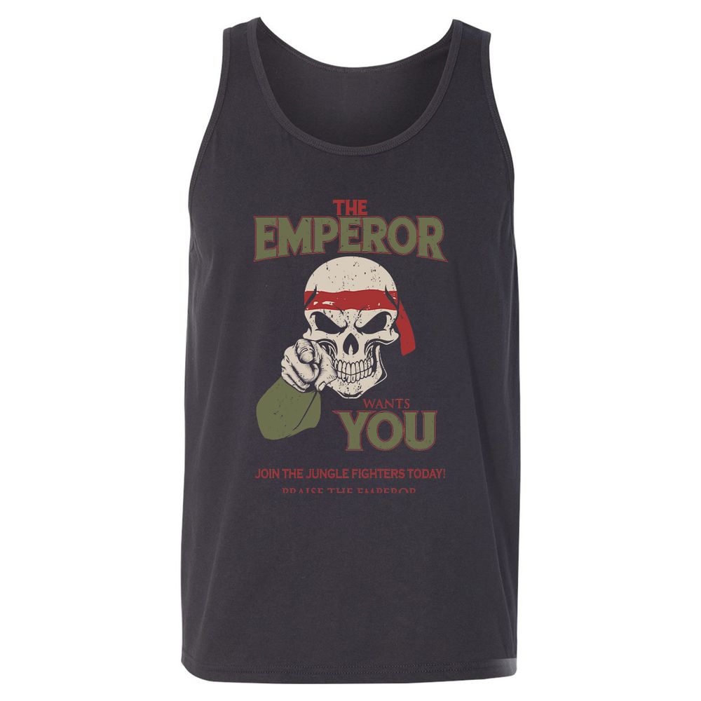 Unisex Jersey Tank - JBHWZM3D - Dark Grey - 7