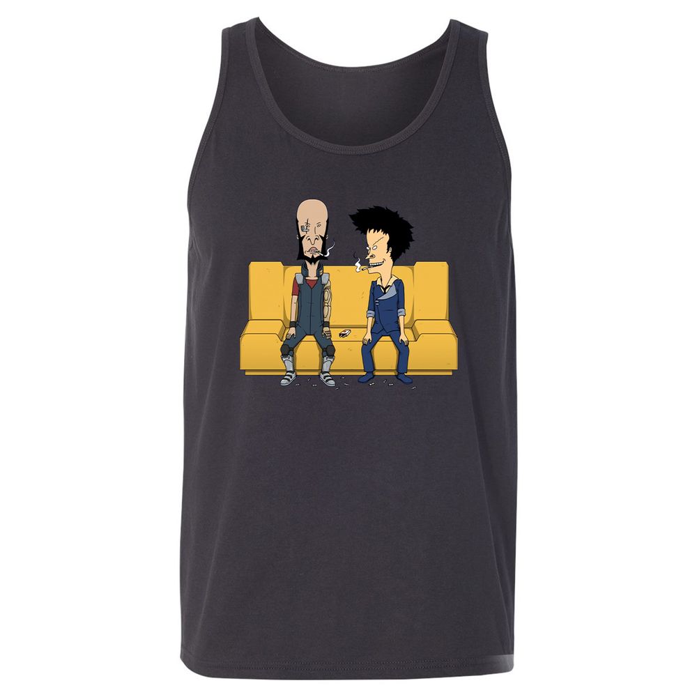 Unisex Jersey Tank - X7SVMLK9 - Dark Grey - 7