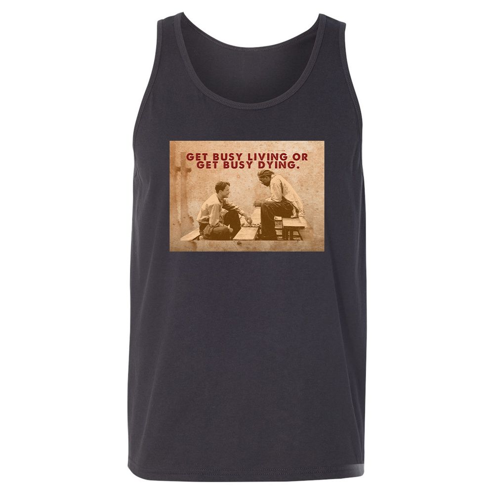 Unisex Jersey Tank - QMK3K9GT - Dark Grey - 7