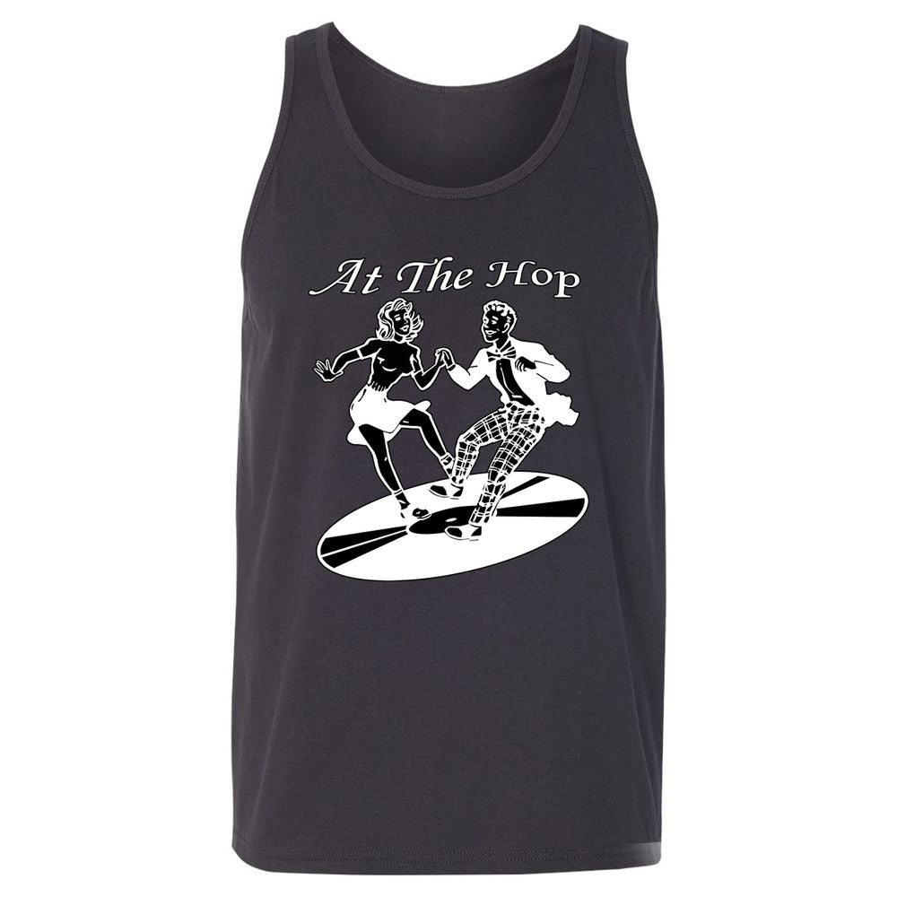 Unisex Jersey Tank - HJDVCTUK - Dark Grey - 7