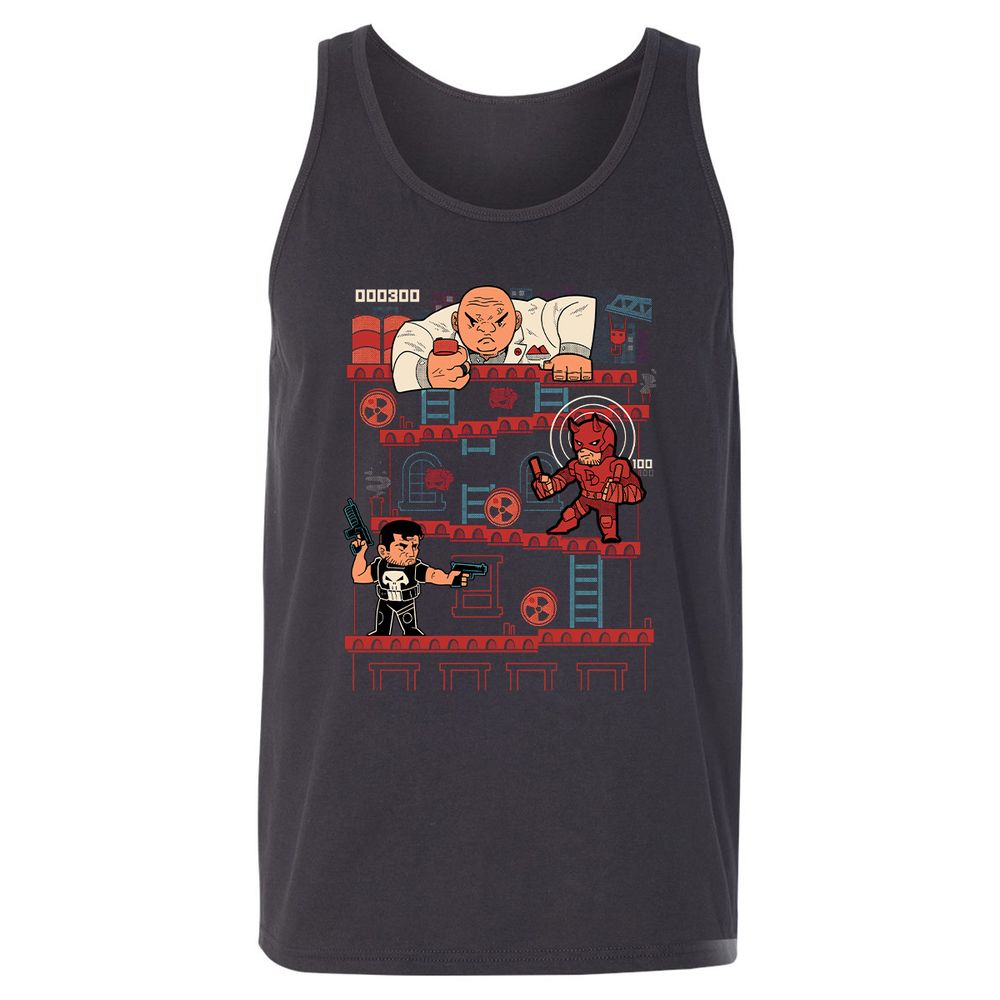 Unisex Jersey Tank - 6BEALYNF - Dark Grey - 7