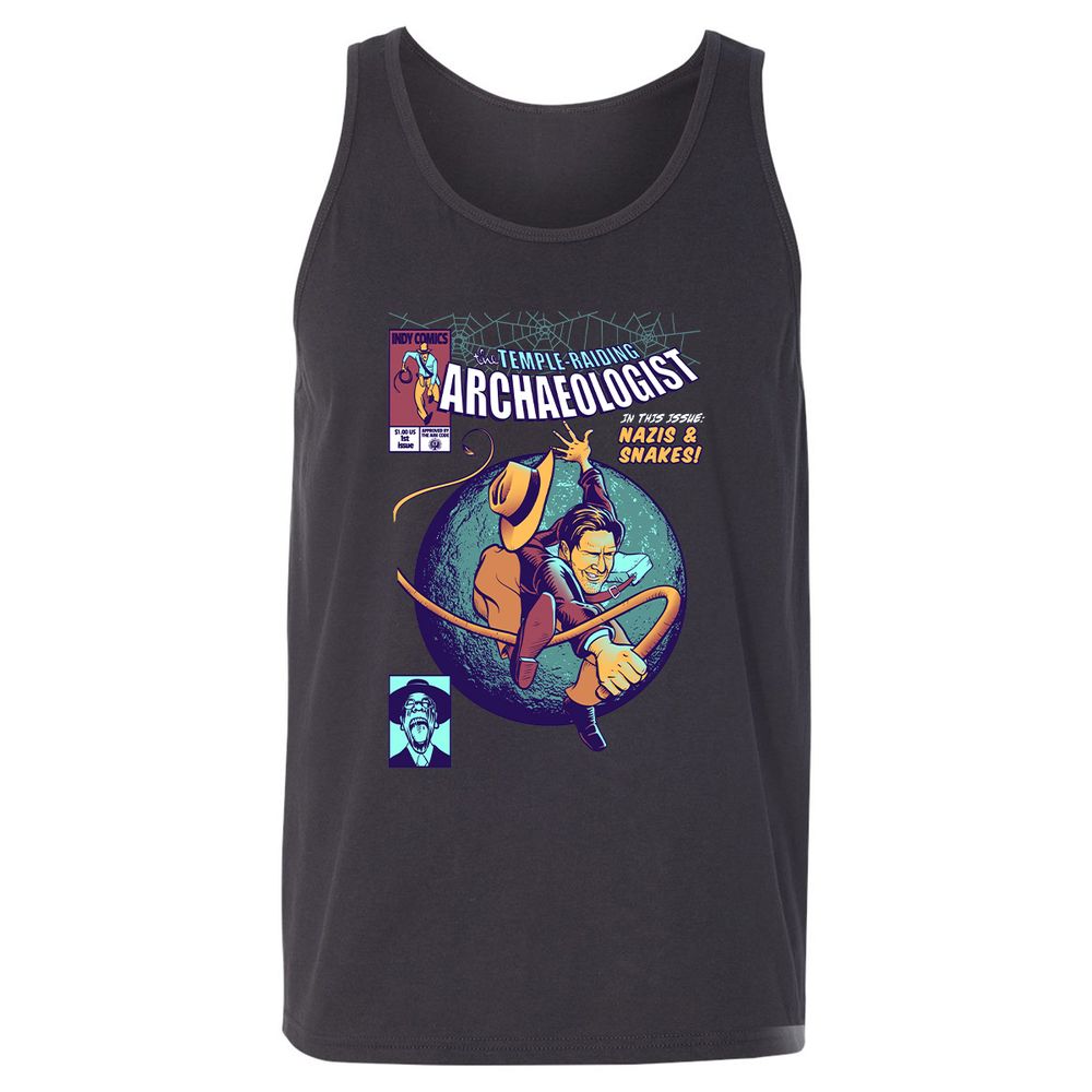 Unisex Jersey Tank - KTVCXCXT - Dark Grey - 7