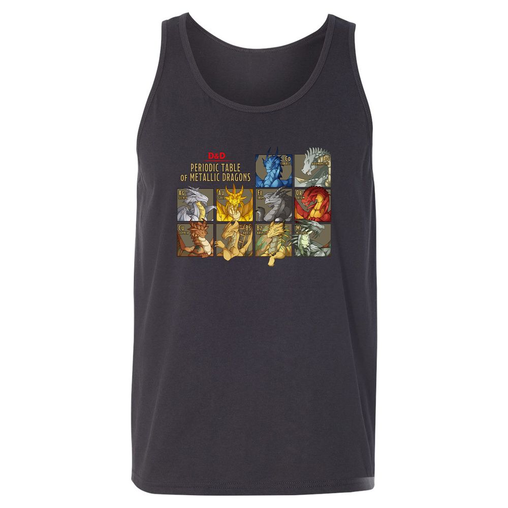 Unisex Jersey Tank - 74A3V22G - Dark Grey - 7