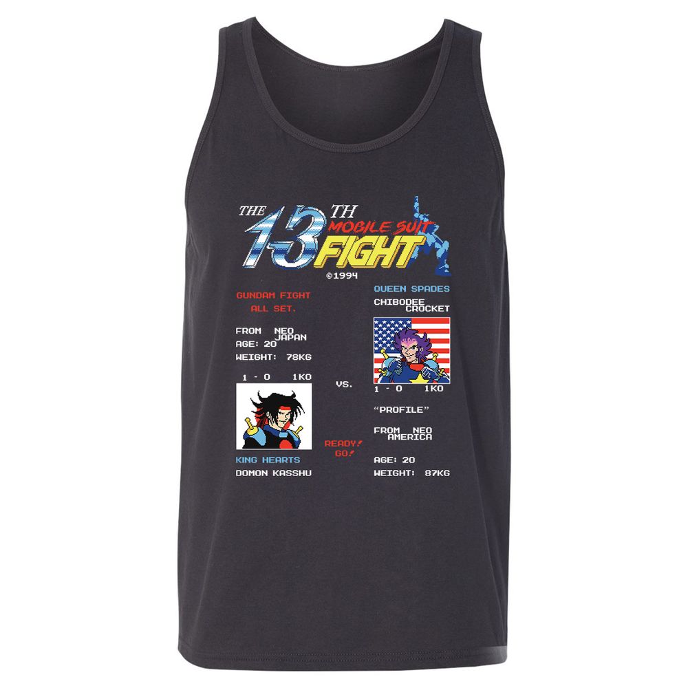 Unisex Jersey Tank - 2GW7JPRL - Dark Grey - 7