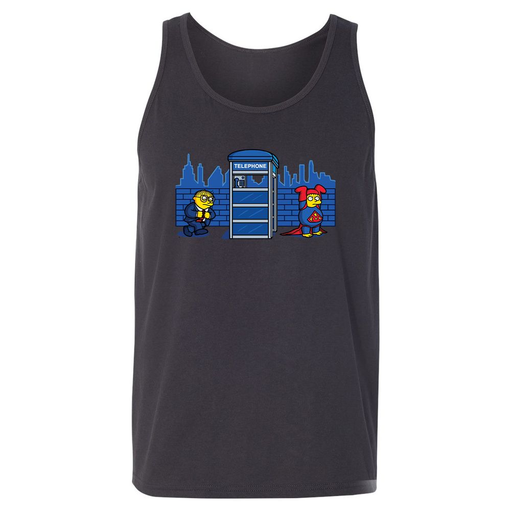 Unisex Jersey Tank - BLCZXYSP - Dark Grey - 7