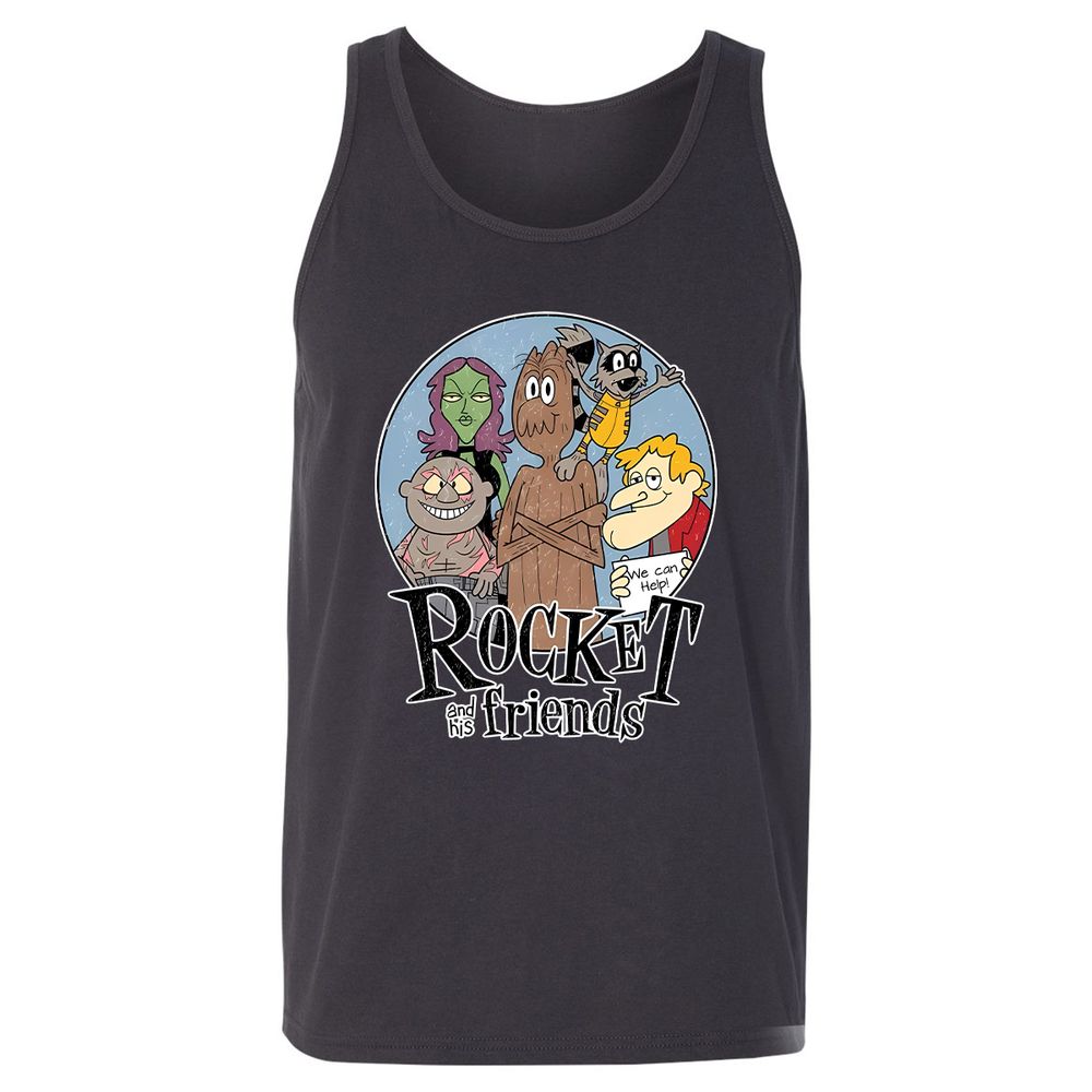 Unisex Jersey Tank - TQ16VUWQ - Dark Grey - 7