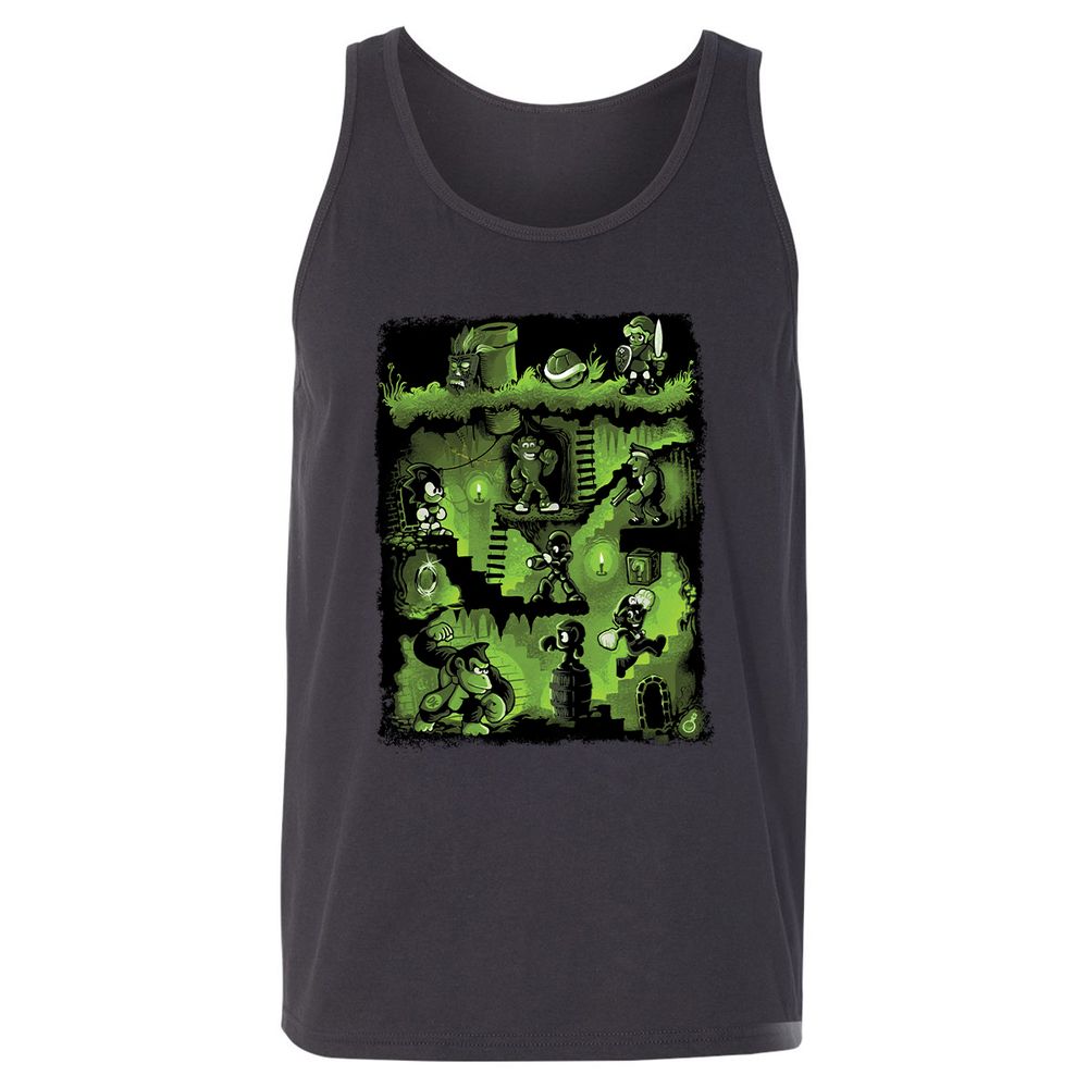 Unisex Jersey Tank - JZY9N3NQ - Dark Grey - 7