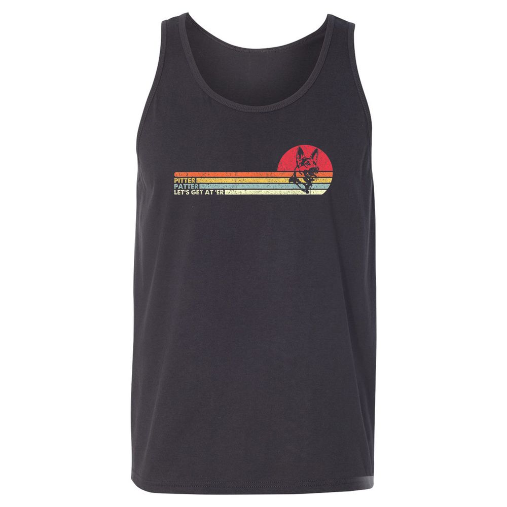 Unisex Jersey Tank - V4GXAQU7 - Dark Grey - 7