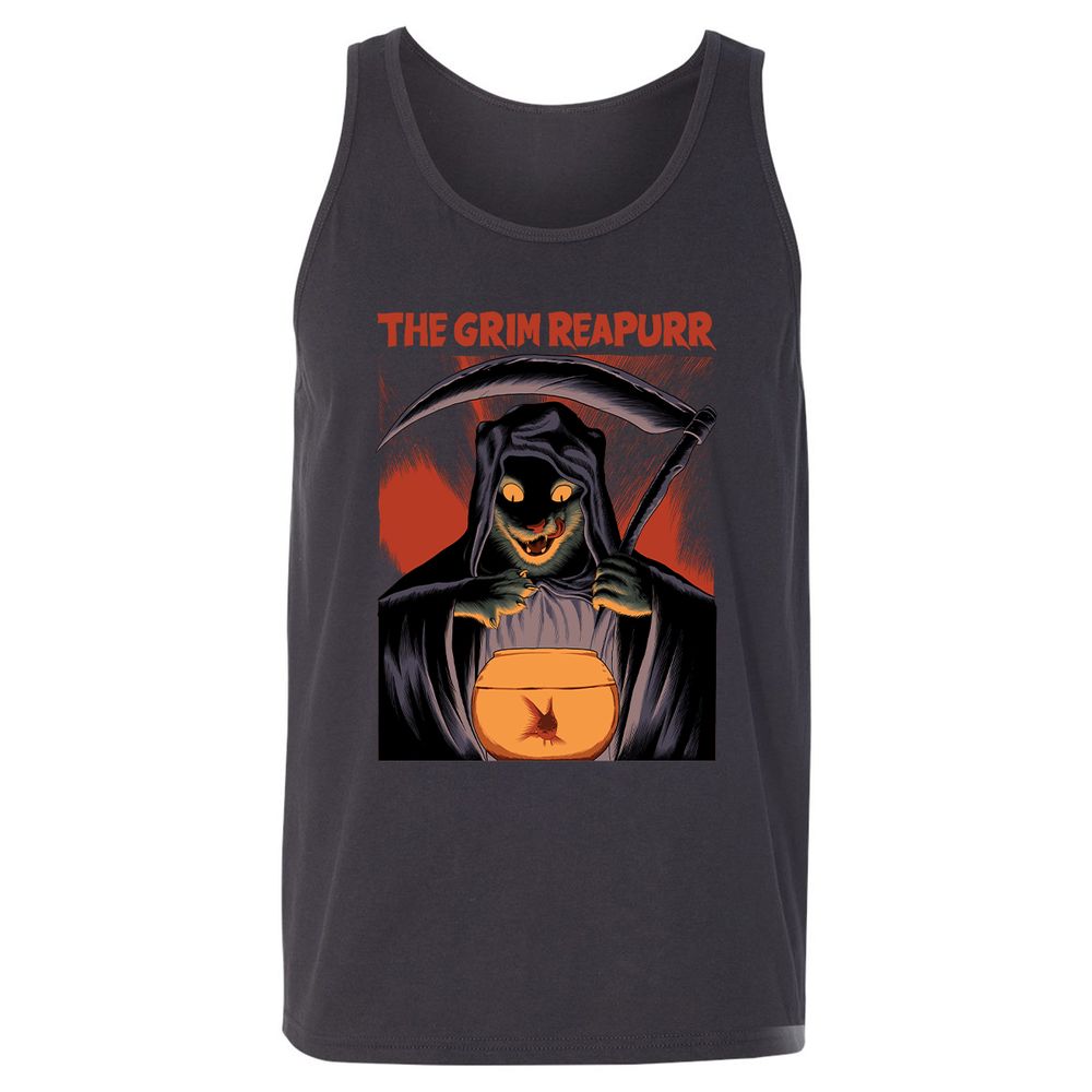 Unisex Jersey Tank - P44SB8ZG - Dark Grey - 7