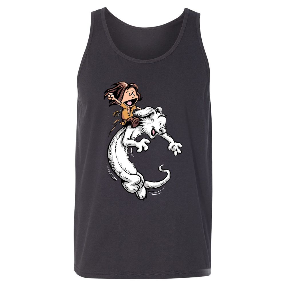Unisex Jersey Tank - YFDHS6RN - Dark Grey - 7
