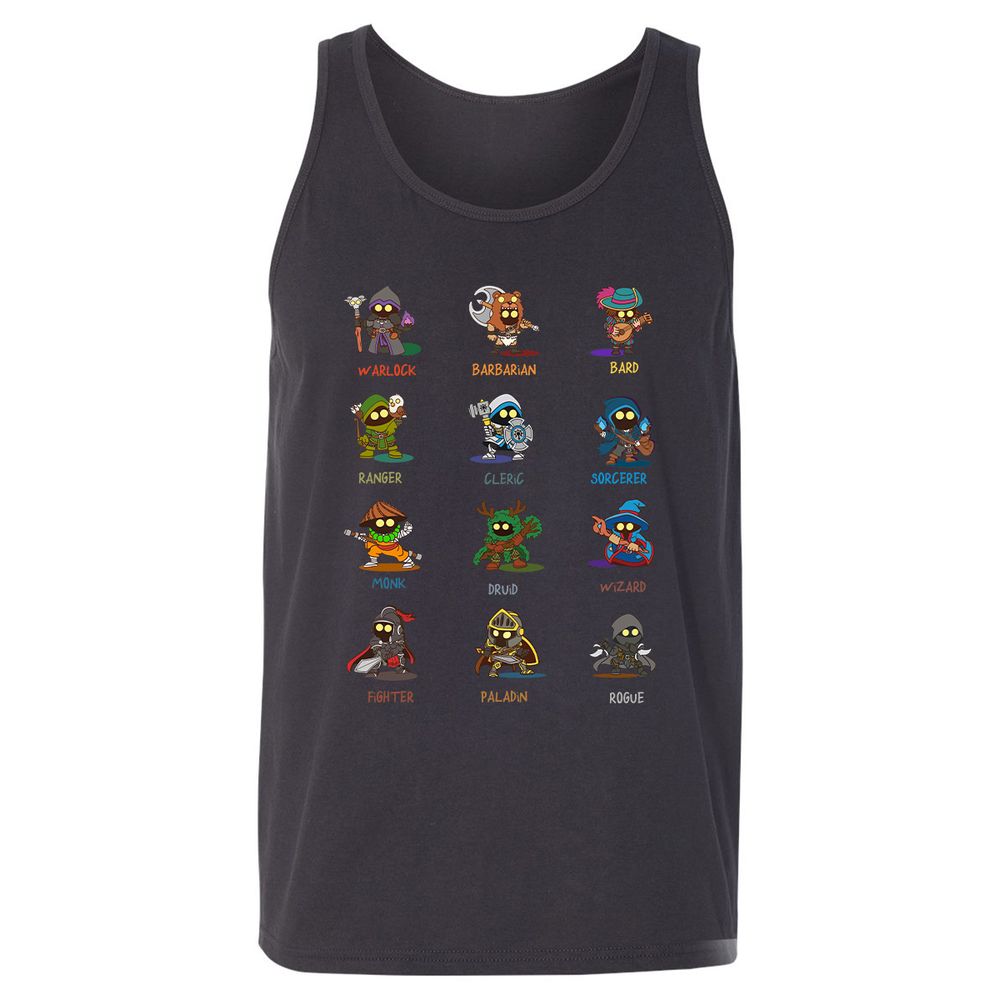 Unisex Jersey Tank - 6WMHZW8U - Dark Grey - 7