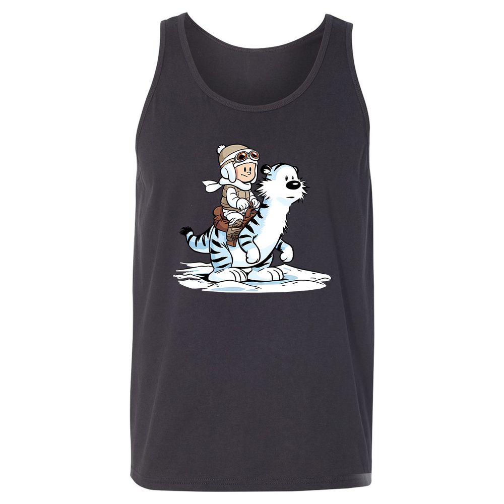 Unisex Jersey Tank - SAPHDTMK - Dark Grey - 7