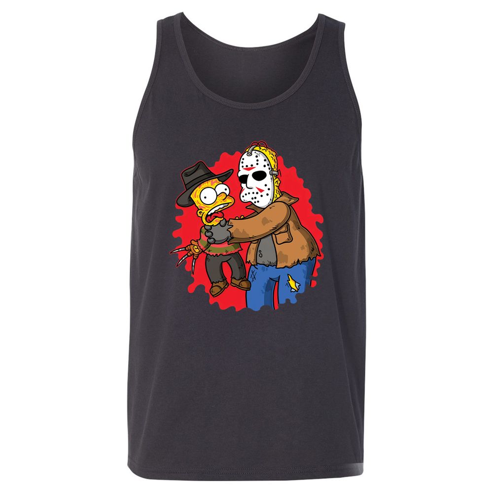 Unisex Jersey Tank - QE9TJFTG - Dark Grey - 7