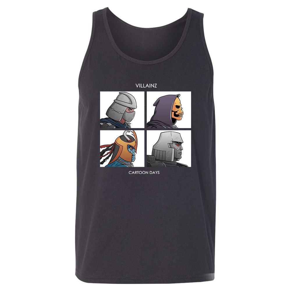 Unisex Jersey Tank - ENQYGB1R - Dark Grey - 7