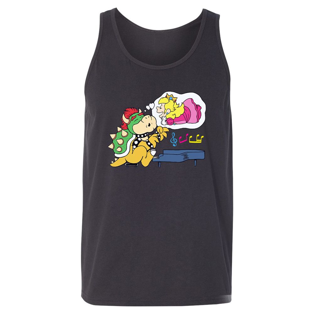Unisex Jersey Tank - 59UK9G3X - Dark Grey - 7