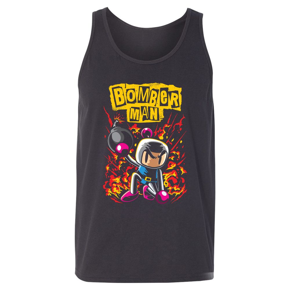 Unisex Jersey Tank - SLP543L5 - Dark Grey - 7