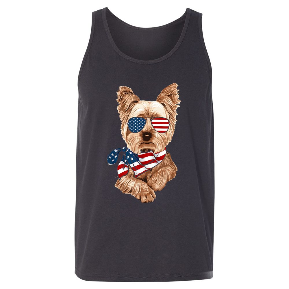 Unisex Jersey Tank - 8E2T76DY - Dark Grey - 7