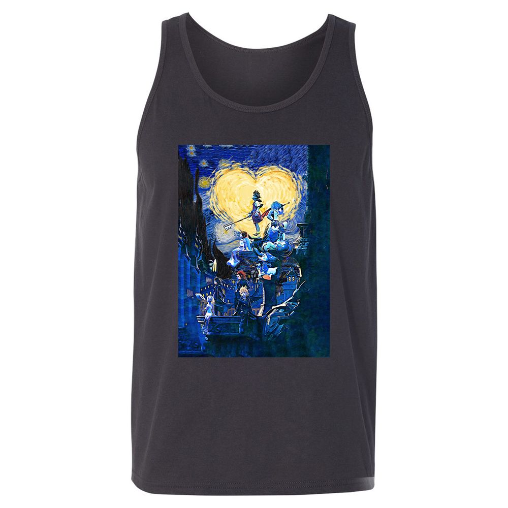 Unisex Jersey Tank - QUA88TEH - Dark Grey - 7