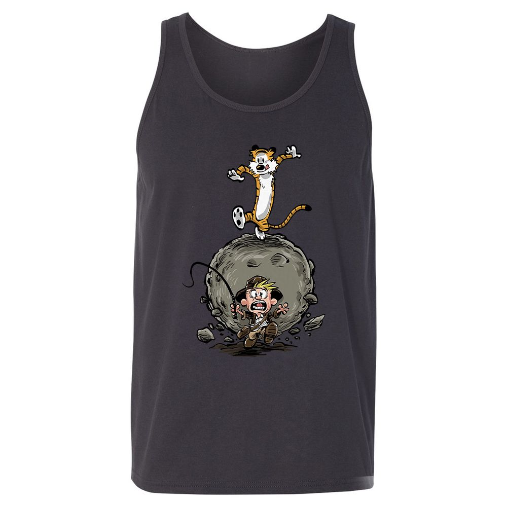 Unisex Jersey Tank - B6V2NNYM - Dark Grey - 7